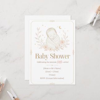 Invitación Una pequeña ternura está en camino Baby Shower