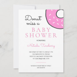 Invitación Una Perdida De Baby Shower