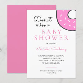 Invitación Una Perdida De Baby Shower