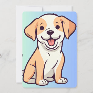 Invitación Una Personalizado cortés con una sonrisa alegre