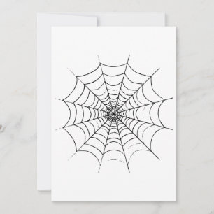 Invitación Una simple telaraña