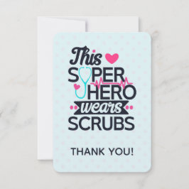 Invitación Una Superheroína De Enfermería Divertida Diciéndol