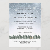 UNA TIERRA MARAVILLOSA DE INVIERNO| Boda