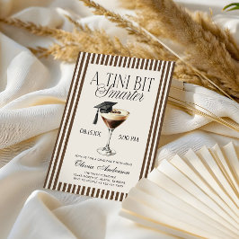 Invitación Una Tini Bit Más Inteligente Martini De Espresso G