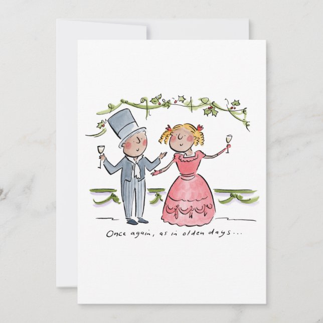 Invitación Una vez más como en los viejos tiempos (Anverso)