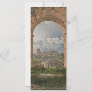 Invitación Una vista a través de tres arcos del Coliseo