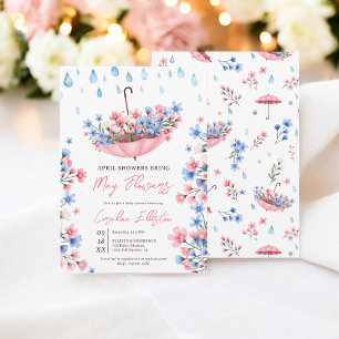Invitación Unas bonitas duchas de abril traen flores de mayo 
