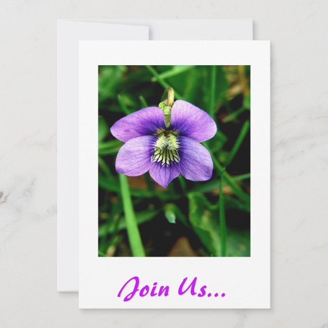 Invitación Únase a nos… El cumpleaños invita (Anverso)