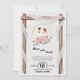 Invitación Únase a nosotros para la celebración Bo
