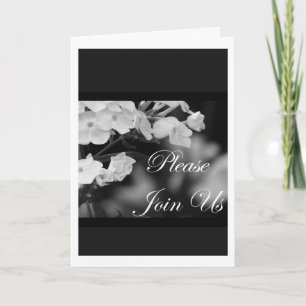 Invitación Únase a por favor nos