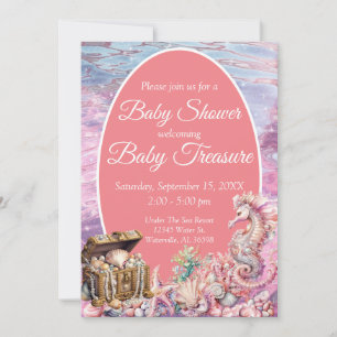 Invitación Under the Sea Baby Shower