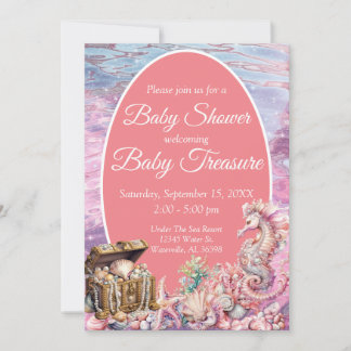 Invitación Under the Sea Baby Shower