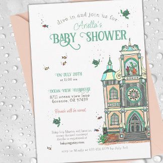 Invitación Under the Sea Baby Shower