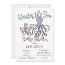 Under the Sea Octopus Baby Shower
