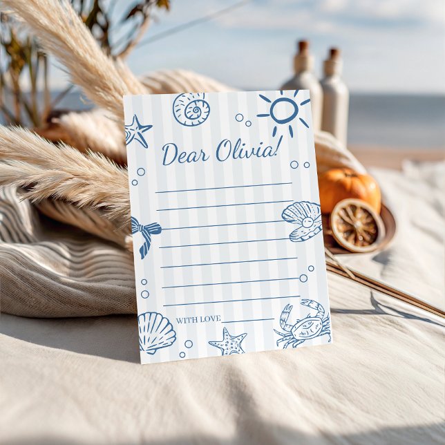 Invitación Underwater World Birthday Time Capsule (Subido por el creador)