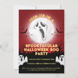 Invitación Únete a nosotros en un Fiesta de Boo de Halloween 