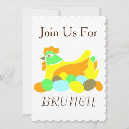 Invitación Únete A Nosotros Para Brunch