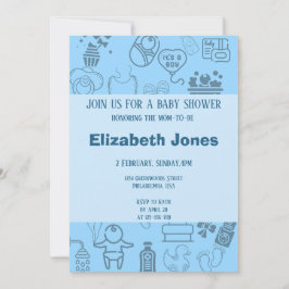 Invitación "Únete a nosotros para celebrar a nuestro principi