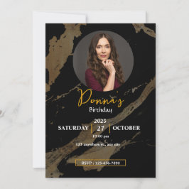 Invitación ¡Únete a nosotros para celebrar el cumpleaños de [