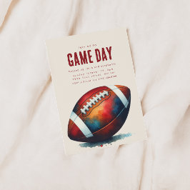 Invitación Únete a nosotros para el Fiesta de fútbol del Día 