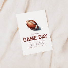 Invitación Únete a nosotros para el Fiesta de fútbol del Día 