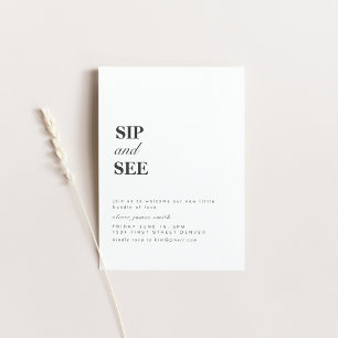 Invitación Únete a nosotros para obtener un Sip y vea la invi