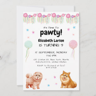 Invitación Únete a nosotros para un cumpleaños desgarrador de