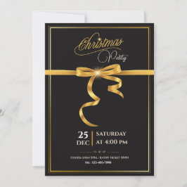Invitación Únete a nosotros para un feliz fiesta navideño