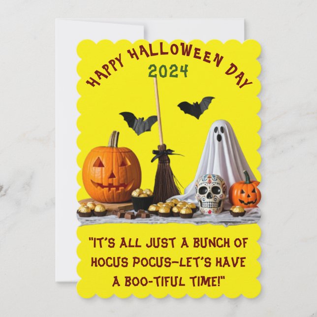 Invitación 🎃 Únete a nosotros para una Spooktacular Bash de  (Anverso)