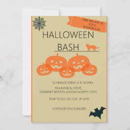 Invitación ¡Únete a nosotros para una Spooktacular Bash de Ha