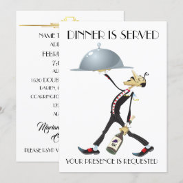 Invitación Única a la Cena / Reunión