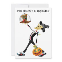 Invitación única a la reunión de Halloween