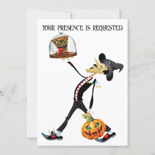 Invitación única a la reunión de Halloween