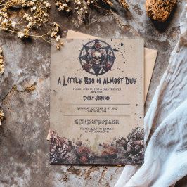 Invitación única de Baby Shower: bebé natural