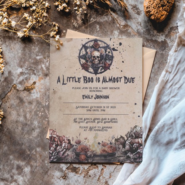 Invitación única de Baby Shower: bebé natural (Subido por el creador)