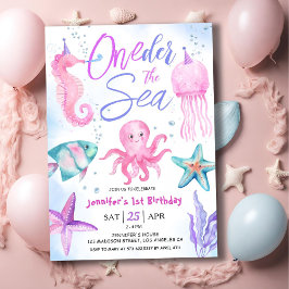 Invitación ¡ÚNICAMENTE Al Mar! 1.ᵉʳ Chica de cumpleaños Océan