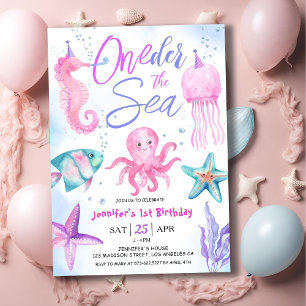 Invitación ¡ÚNICAMENTE Al Mar! 1.ᵉʳ Chica de cumpleaños Océan