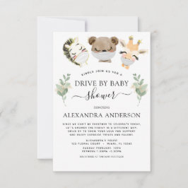 Invitación Unidad De Baby Shower Woodland Eucalyptus Greenery