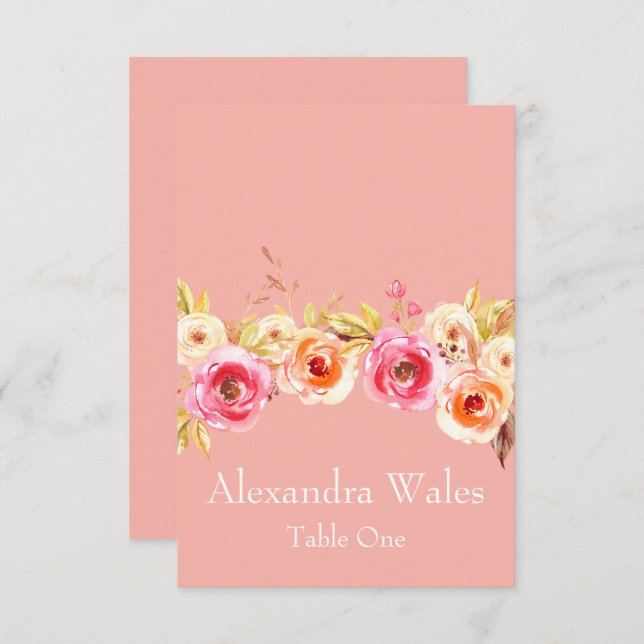 Invitación Unidad Rosa (Anverso / Reverso)