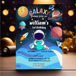 Invitación Unirse a la galaxia del espacio Planeta Alien Star