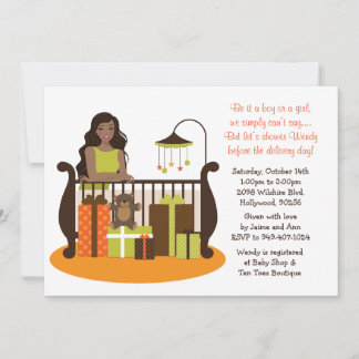 Invitación Unisex de Baby Shower para la ducha de