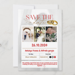 Invitación Uniting Hearts: Our Wedding invitation Celebration