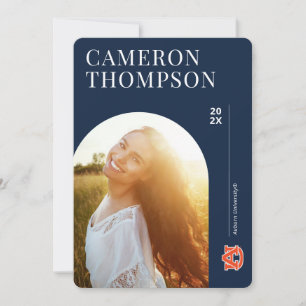 Invitación Universidad de Auburn   Graduación