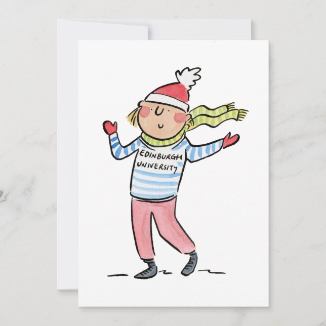 Invitación Universidad de Edimburgo (Anverso)