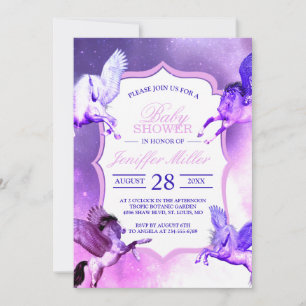 Invitación Universo mágico Pegasus.                         