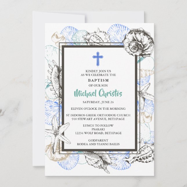 Invitación Uno de Michael (Anverso)