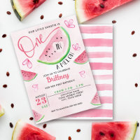 Uno en Melón acuático cumpleaños