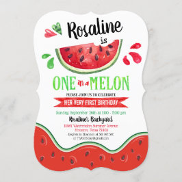 Invitación Uno en un melón