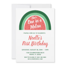 Uno en un Melón 1er cumpleaños