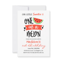 Uno En Un Melón | Cumpleaños del bebé